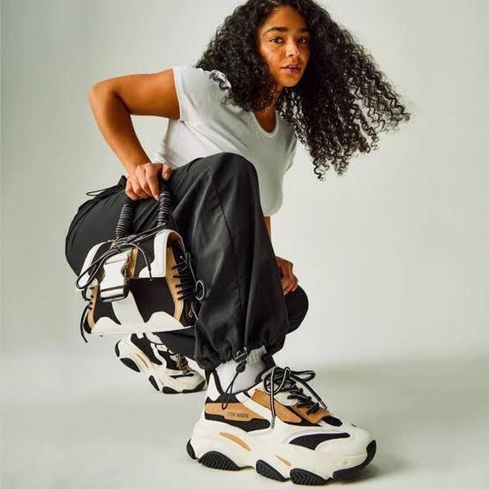 STEVE MADDEN Shoes Posession Black/Tan